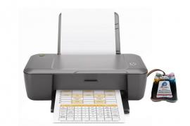 Принтер HP DeskJet 1000 с чернильной системой