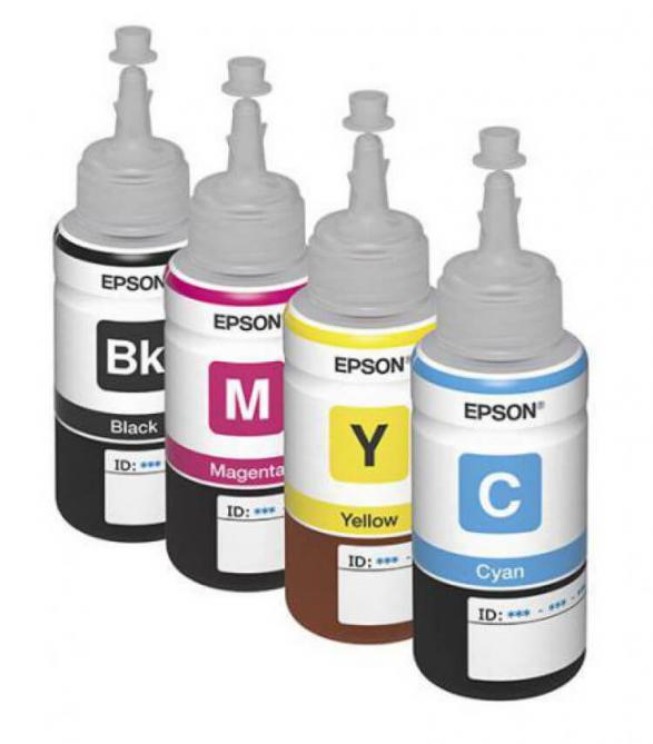 Изображение Оригинальные чернила для Epson L364 (70 мл, 4 цвета)