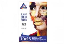 Глянцевая фотобумага INKSYSTEM 230g, 10x15, 100л. для печати на Epson Expression Home XP-323