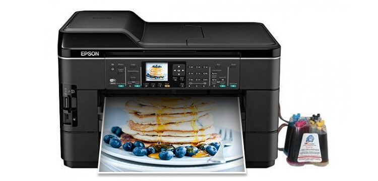 МФУ Epson WorkForce WF-7520 с чернильной системой МФУ Epson WorkForce WF-7520 с чернильной системой