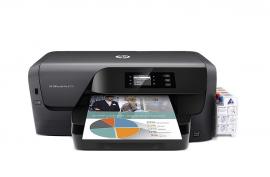 Принтер HP OfficeJet Pro 8210 с СНПЧ и чернилами