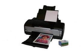 Цветной принтер Epson Stylus Photo 1410 с перезаправляемыми картриджами
