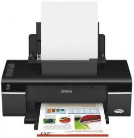 Цветной принтер Epson WorkForce 40 с перезаправляемыми картриджами