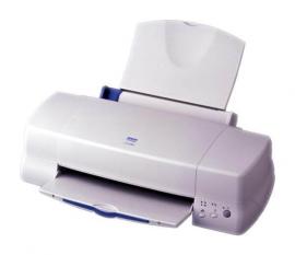Цветной принтер Epson Stylus Color 600 с перезаправляемыми картриджами