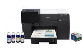 Цветной принтер Epson B500DN с перезаправляемыми картриджами