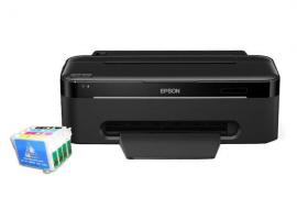 Цветной принтер Epson Stylus S22 с перезаправляемыми картриджами