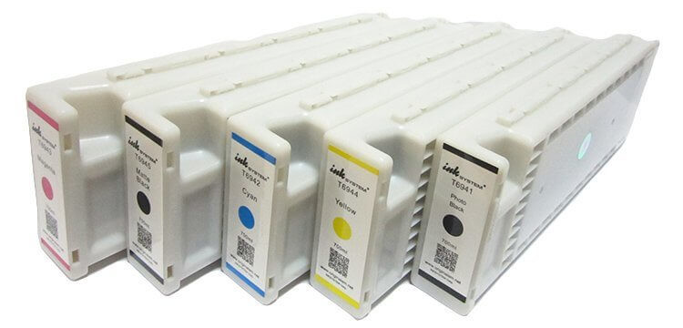 изображение Перезаправляемые картриджи для Epson SureColor SC-T5000 (700 ml) с чернилами 500мл