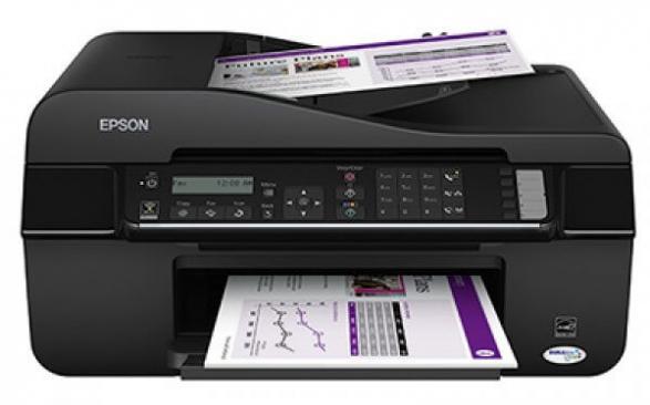 Изображение МФУ Epson Stylus Office SX525WD с перезаправляемыми картриджами