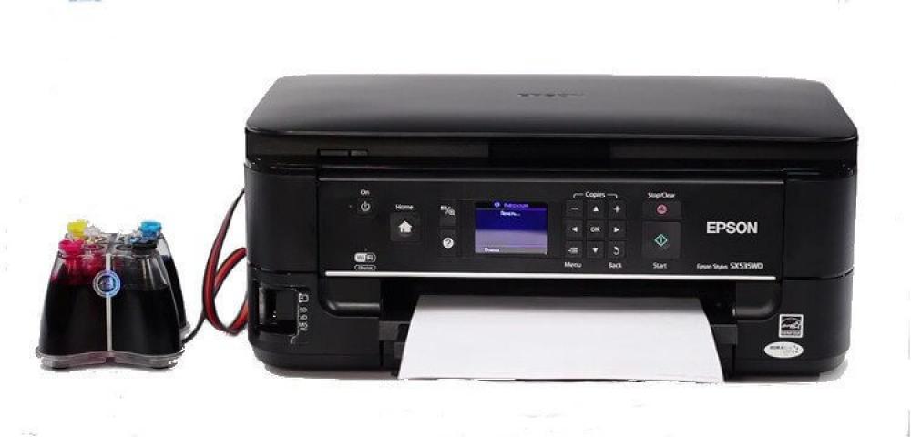 Изображение МФУ Epson Stylus Office SX535WD с чернильной системой - изображение 1