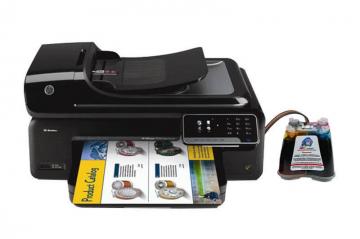 Изображение МФУ HP OfficeJet 7500A с чернильной системой