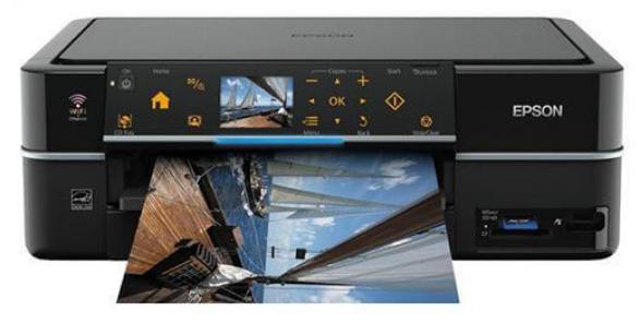 Изображение МФУ Epson Stylus Photo PX720WD с перезаправляемыми картриджами