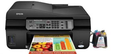 Изображение МФУ Epson WorkForce 435 с чернильной системой (Уценка)