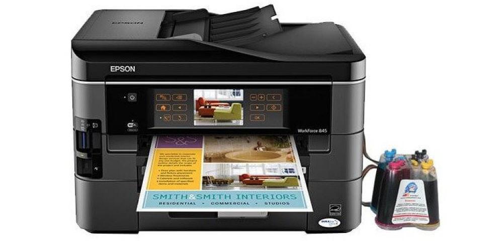 Изображение МФУ Epson WorkForce 845 с чернильной системой - изображение 1