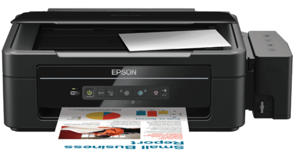 Изображение МФУ Epson L355 с оригинальной СНПЧ и чернилами (P) - изображение 1