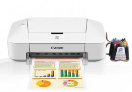 Принтер Canon PIXMA ip2850 з СБПЧ та чорнилом