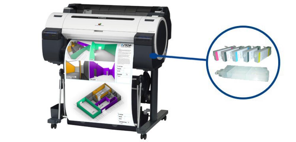 Изображение Плоттер Canon imagePROGRAF IPF670 с ПЗК - изображение 1