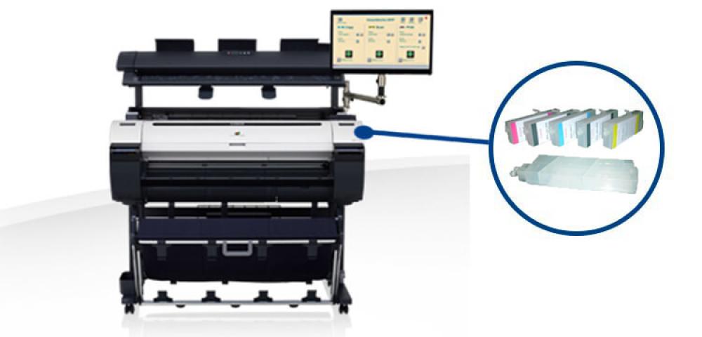 Изображение Плоттер Canon imagePROGRAF IPF770 MFP M40 Solution с ПЗК - зображення 1
