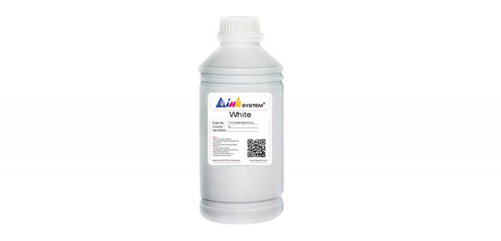 Изображение Текстильные чернила INKSYSTEM White, 1000 мл