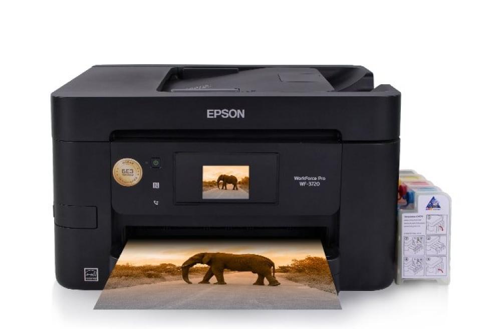 Изображение МФУ Epson WorkForce Pro WF-3720DWF с СНПЧ - изображение 1