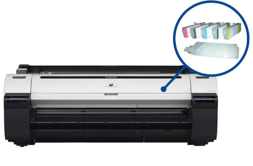 Изображение Плоттер Canon imagePROGRAF IPF770 с ПЗК (без стенда) - изображение 1