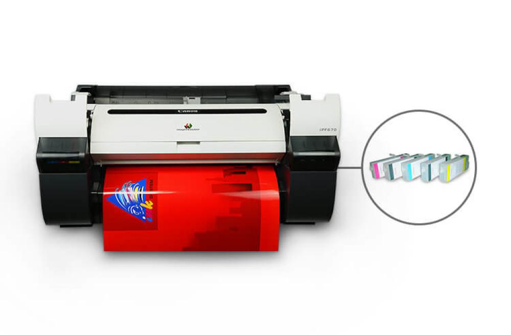 Изображение Плоттер Canon imagePROGRAF IPF670 (без стенда) с ПЗК - изображение 1