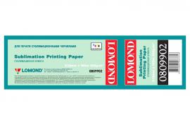 Сублимационная бумага LOMOND XL DYE SUBLIMATION PAPER для плоттеров 100г/м2 (910мм), рулон 100 метров Сублимационная бумага LOMOND XL DYE SUBLIMATION PAPER для плоттеров 100г/м2 (910мм), рулон 100 метров