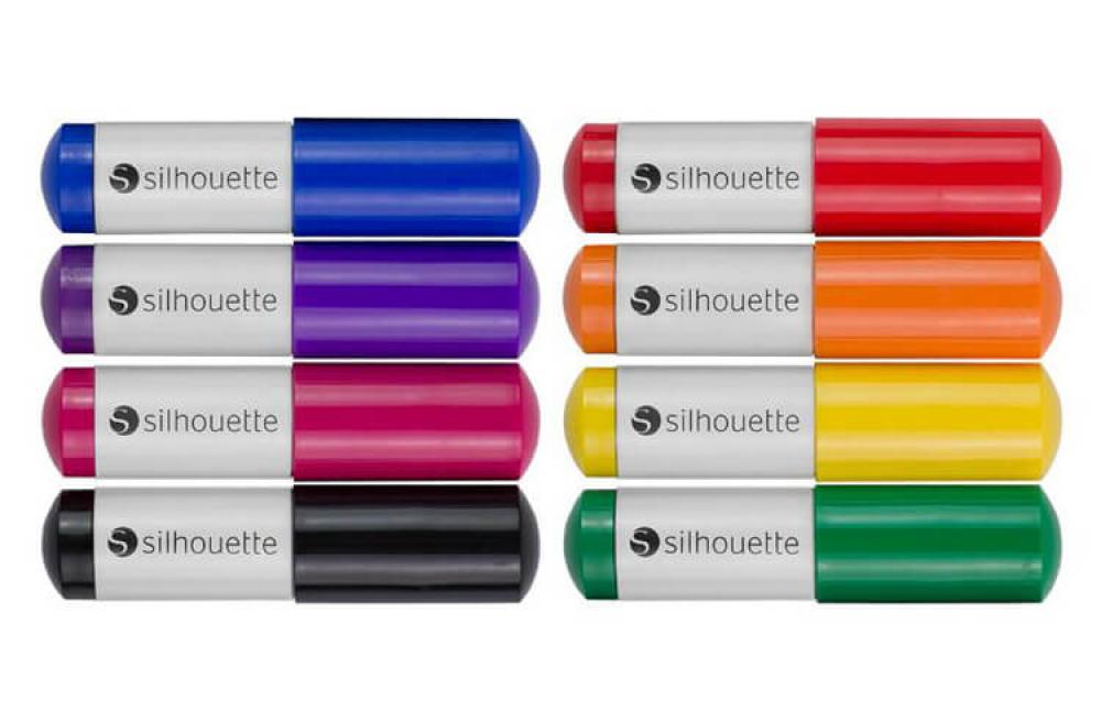 Изображение Набор фломастеров для плоттеров Silhouette (8 цветов) - изображение 1