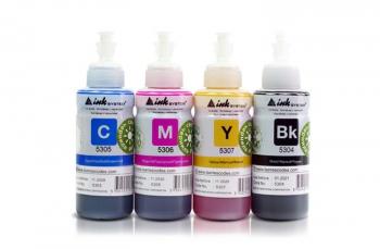 Світлостійке чорнило INKSYSTEM для фотодруку на Epson L1455 100мл (4 кольори) Світлостійке чорнило INKSYSTEM для фотодруку на Epson L1455 100мл (4 кольори)