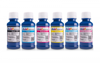 Комплект сублімаційних чорнил 100 мл (6 кольорів)