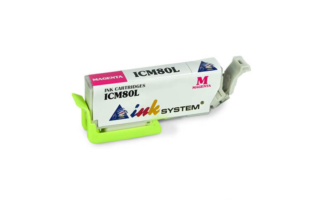 Изображение Картридж совместимый Magenta (ICM80) для Epson EP-708A