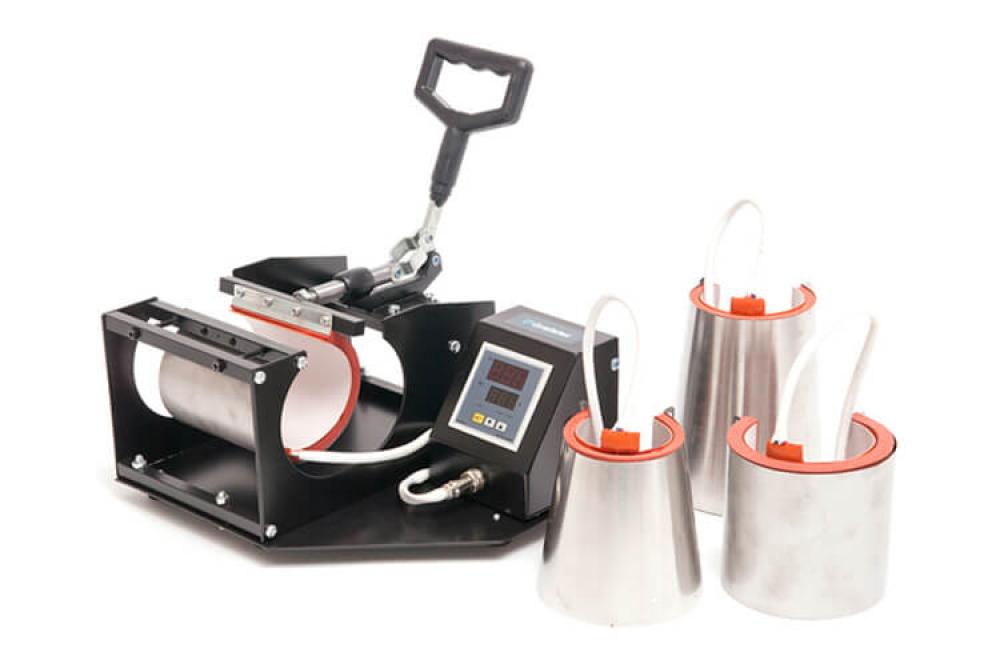 Изображение Термопресс Grafalex для сублимационной печати на чашках 4 в 1 - изображение 1