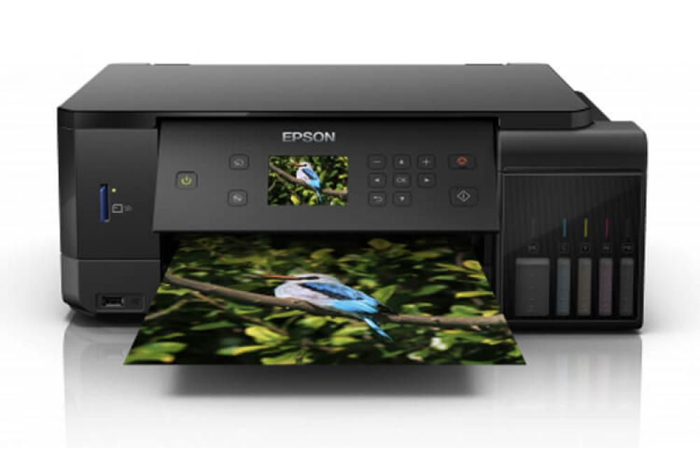 Изображение МФУ Epson EcoTank ET-7700 с оригинальной СНПЧ и чернилами - изображение 1