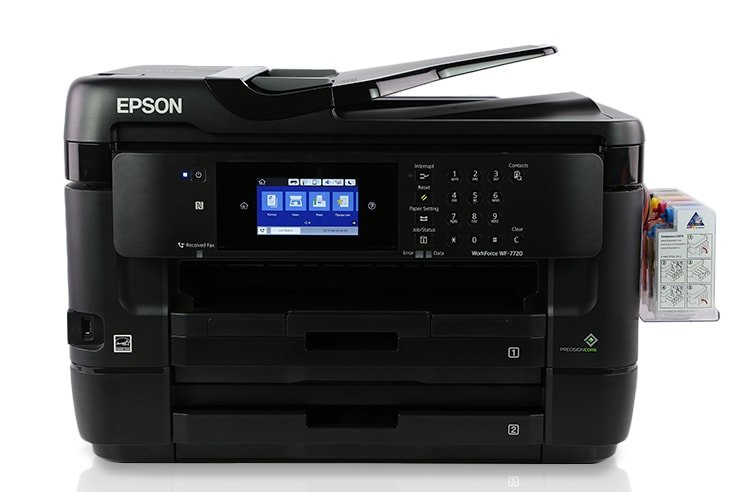 МФУ Epson WorkForce WF-7720DTWF с СНПЧ и чернилами МФУ Epson WorkForce WF-7720DTWF с СНПЧ и чернилами