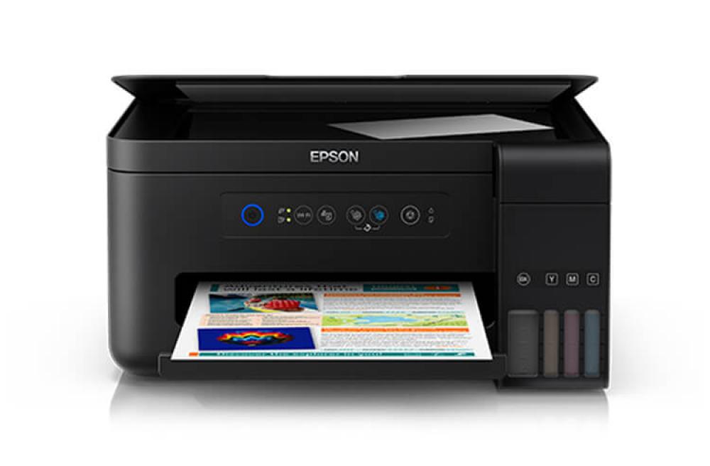 Изображение МФУ Epson L4150 с оригинальной СНПЧ и чернилами - изображение 1
