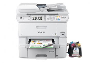 МФУ Epson WorkForce Pro WF-6590 с СНПЧ и чернилами МФУ Epson WorkForce Pro WF-6590 с СНПЧ и чернилами