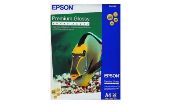 Изображение Глянцевая фотобумага  Epson Premium Glossy A4 255g 20 листов