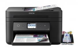 МФУ Epson Workforce WF-2860DWF с СНПЧ и чернилами