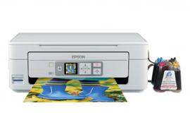 МФУ Epson Expression Home XP-355 с СНПЧ и чернилами