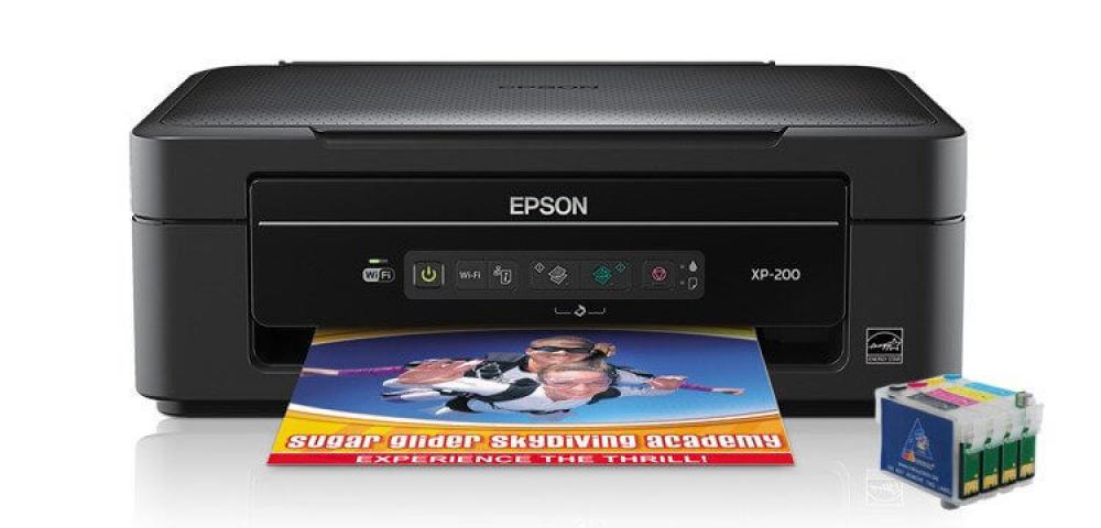 Изображение МФУ Epson Expression Home XP-200 с перезаправляемыми картриджами - зображення 1