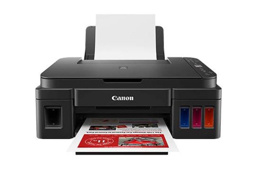 Изображение МФУ Canon PIXMA G3411 с оригинальной СНПЧ и чернилами INKSYSTEM - зображення 1