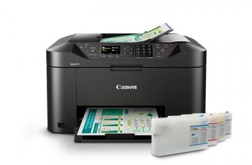 Изображение МФУ Canon MAXIFY MB2150 с ПЗК и чернилами