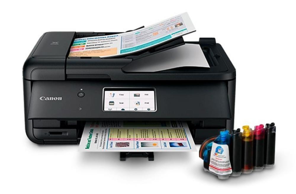 Изображение МФУ Canon PIXMA TR8550 с СНПЧ и чернилами - зображення 1