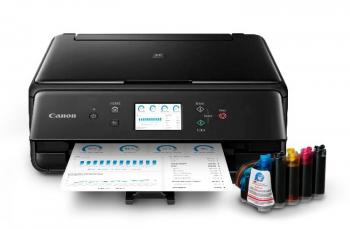 МФУ Canon PIXMA TS6050 с СНПЧ и чернилами МФУ Canon PIXMA TS6050 с СНПЧ и чернилами