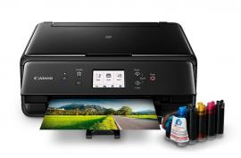 МФУ Canon PIXMA TS6150 с СНПЧ и чернилами