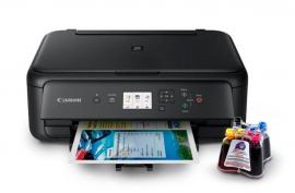 МФУ Canon PIXMA TS5140 с СНПЧ и чернилами