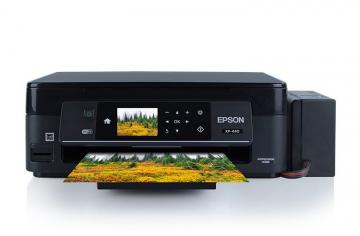 Изображение МФУ Epson Expression Home XP-440 с БСНПЧ и чернилами INKSYSTEM