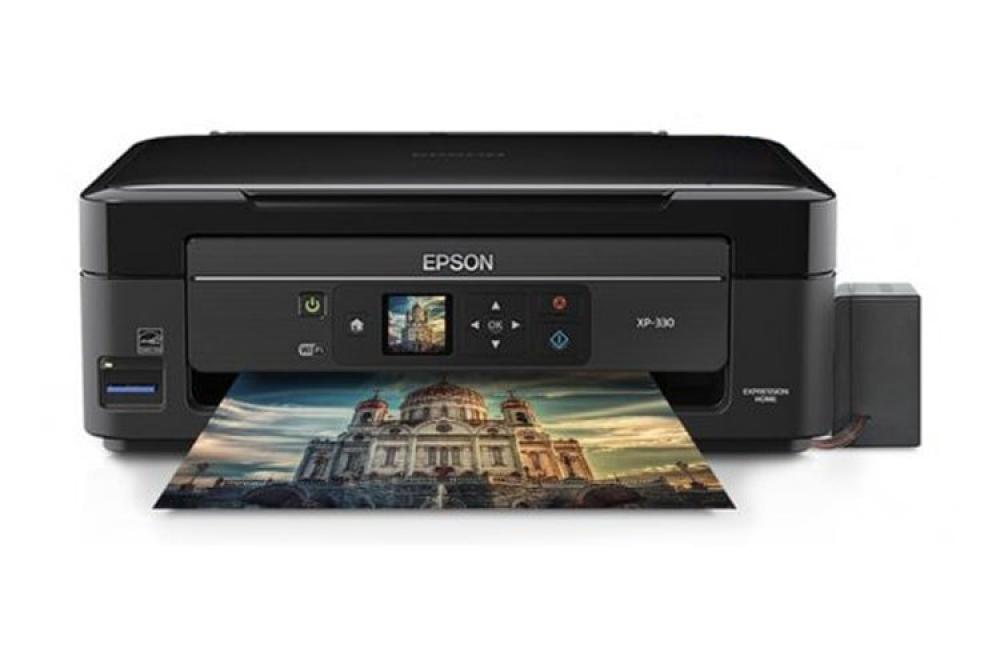 Изображение МФУ Epson Expression Home XP-330 с БСНПЧ и чернилами INKSYSTEM - изображение 1