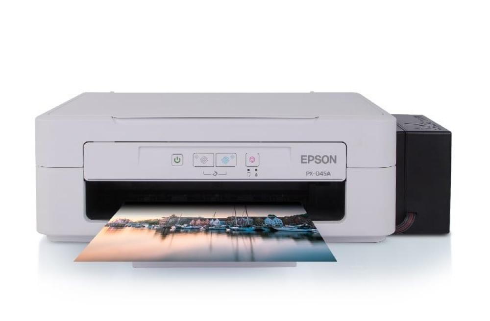 Изображение МФУ Epson Colorio PX-045A с БСНПЧ и чернилами INKSYSTEM - изображение 1
