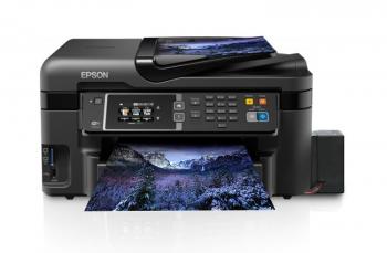 МФУ Epson Workforce WF-3620 с БСНПЧ и чернилами INKSYSTEM