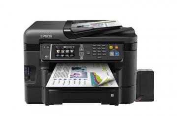 Изображение МФУ Epson Workforce WF-3640DTWF с БСНПЧ и чернилами INKSYSTEM